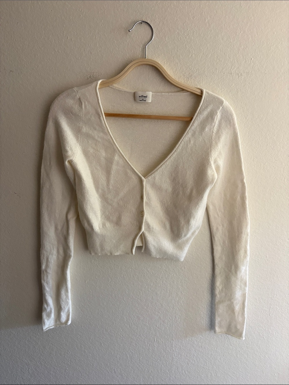 Aritzia Wilfred Santorini Cardigan
